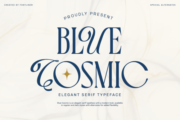 Blue Cosmic: A Practical Guide to This Elegant Serif Typeface