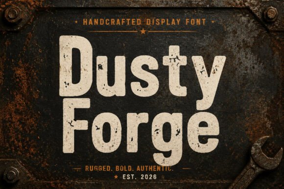 Dusty Forge: Authentic Western Typography for Modern Design