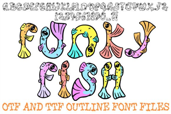 Evaluating the Funky Fish Font for Your Design Projects