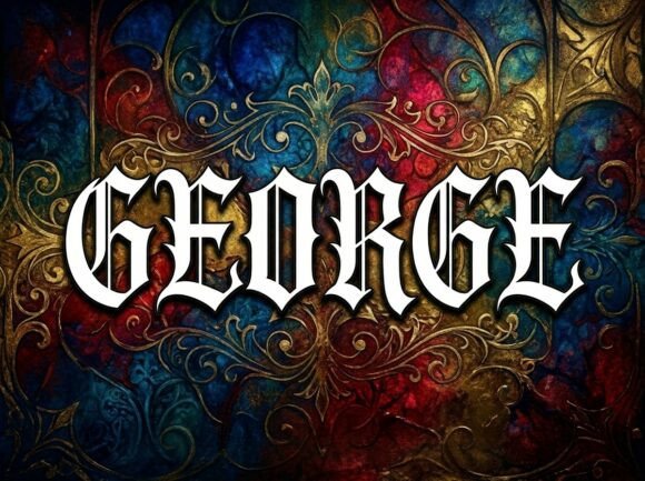 George: The Blackletter Font for Monumental Impact