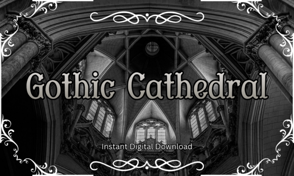 Gothic Cathedral Font: Elevate Your Designs with Medieval Elegance