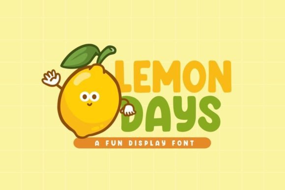 Lemon Days: Integrating Playful Typography into Professional Workflows