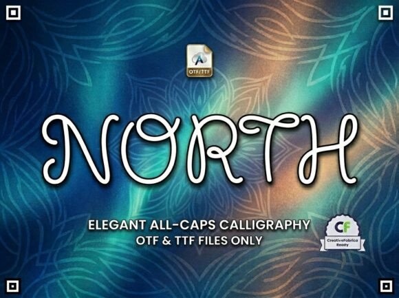 North: Mastering the Art of Elegant All-Caps Calligraphy