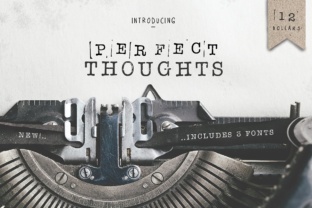 Perfect Thoughts: Unlocking Creative Potential with This Typewriter Font
