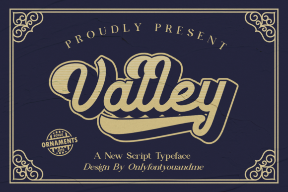 Rediscovering Vintage Charm: The Allure and Versatility of the Valley Font