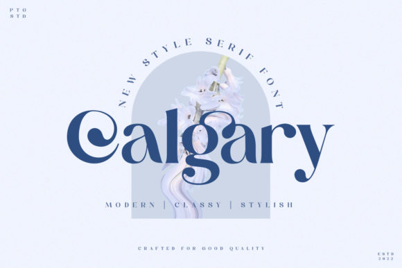 The Calgary Font: A Stylish Serif for Eye-Catching Designs
